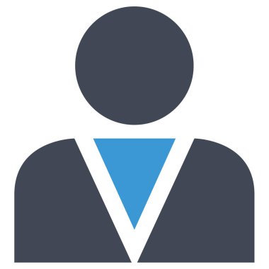 kullanıcı profili simgesi, vektör illüstrasyonu basit tasarım