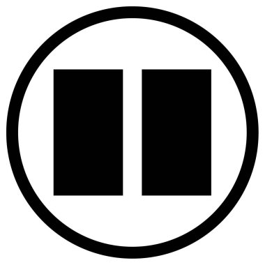 Kablolar modern simge, vektör illüstrasyonu