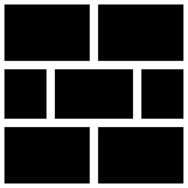 Desen modern simgenin vektör illüstrasyonu     