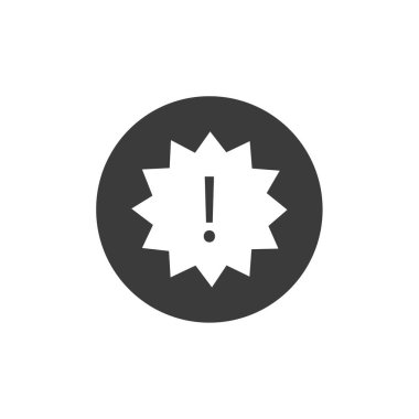  Ünlem işareti simgesi vektör çizim