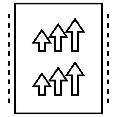 Modern simge ve vektör illüstrasyonunu bildir
