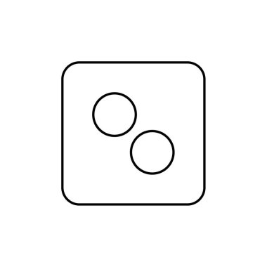 Soyut çokgen geometrik simge, vektör illüstrasyonu 