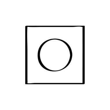 Yaratıcı tasarım simgesinin vektör çizimi 