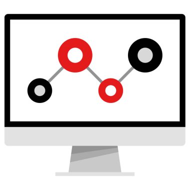 Analiz Simgesi Vektör Çizimi