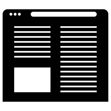 wirefram simgesi vektör illüstrasyonu