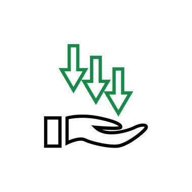 dokunmatik ekran web simgesi, özet vektör illüstrasyonu 