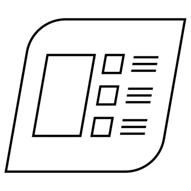 Kablolar modern simge, vektör illüstrasyonu