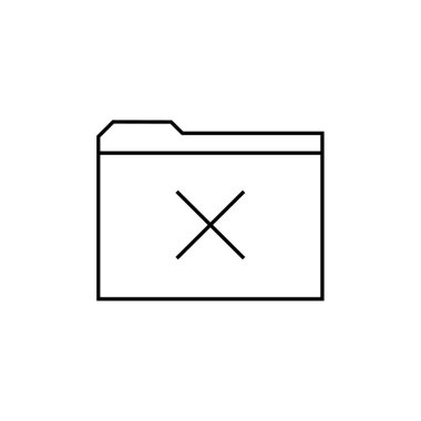 Dosya. Web simgesi basit illüstrasyon          