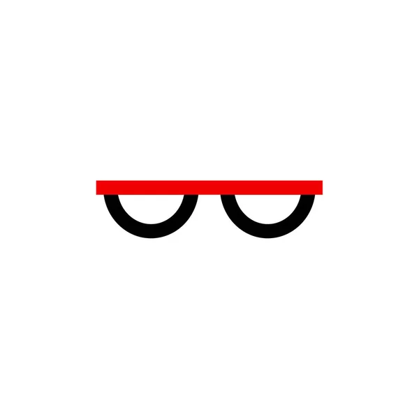Oko Okulary Ikona Ilustracja Grafika — Wektor stockowy