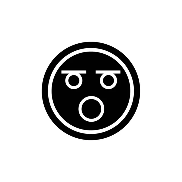 Emoji Symbol Gesichtsausdruck Emotionssymbol Vektorillustration — Stockvektor