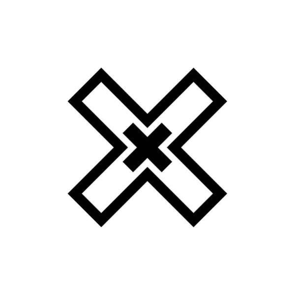 Літери Шаблон Дизайну Логотипу Векторна Піктограма — стоковий вектор