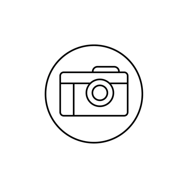 Design Símbolo Sinal Vetor Ícone Câmera — Vetor de Stock