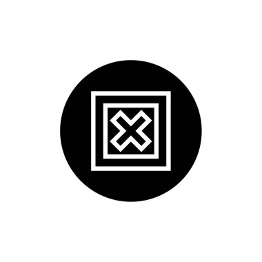 Şaşırmış şekilli yaratıcı soyut tasarım, vektör illüstrasyonu