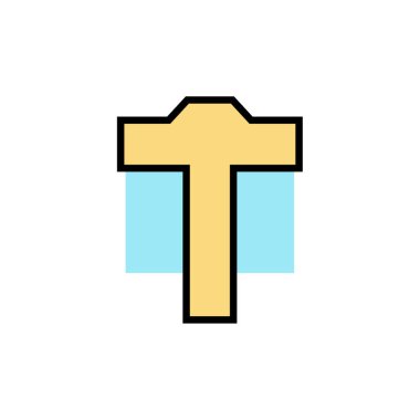 öğrenme vektörü illüstrasyonu, eğitim simgesi unsuru arkaplanı        