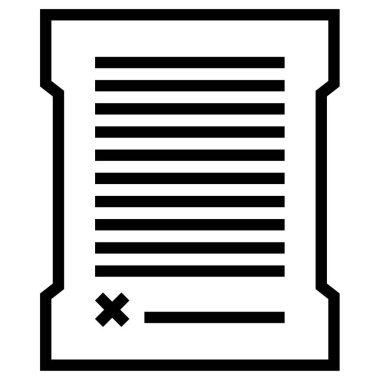 Modern simge ve vektör illüstrasyonunu bildir