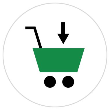 Modern simgenin vektör illüstrasyonu