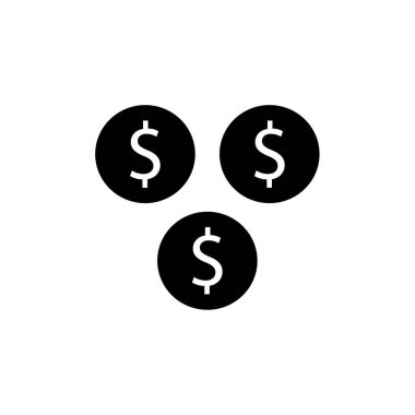 para simgesi vektör illüstrasyonu 