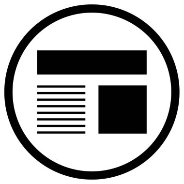 Kablolar modern simge, vektör illüstrasyonu