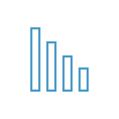 İş ve finans simgesinin vektör illüstrasyonu
