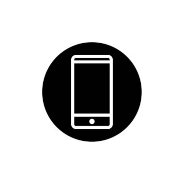 akıllı telefon simgesi basit vektör illüstrasyonu