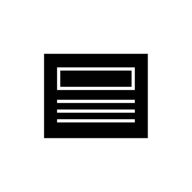 wirefram simgesi vektör illüstrasyonu