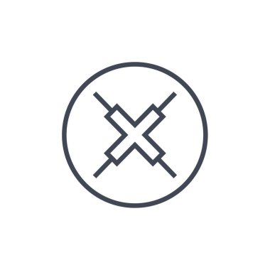 soyut yaratıcı logo simgesi tasarımı, vektör şablonu             