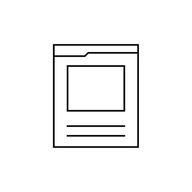 wirefram simgesi vektör illüstrasyonu