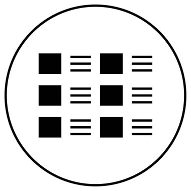 Kablolar modern simge, vektör illüstrasyonu