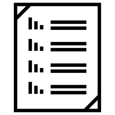 Modern simge ve vektör illüstrasyonunu bildir