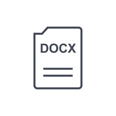  docx dosya türü, simge