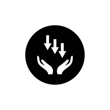 Yatırım modern simgesinin vektör illüstrasyonu    