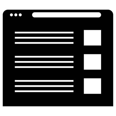 wirefram simgesi vektör illüstrasyonu