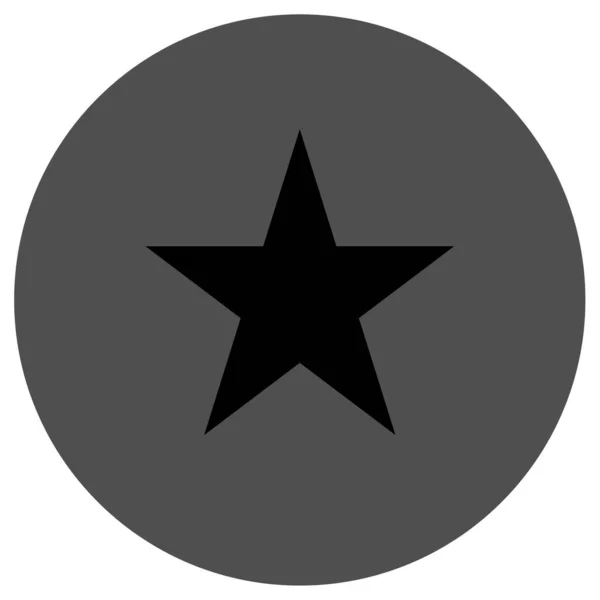 Estrella Icono Vector Ilustración — Vector de stock