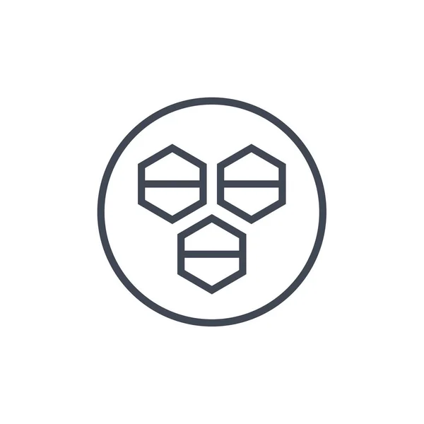 Abstrakcyjny Projekt Ikony Twórczego Logo Szablon Wektora — Wektor stockowy