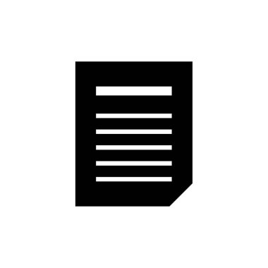 belge simgesi vektör illüstrasyon tasarımı 