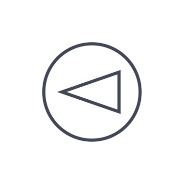 ok simgesi vektör illüstrasyonu   