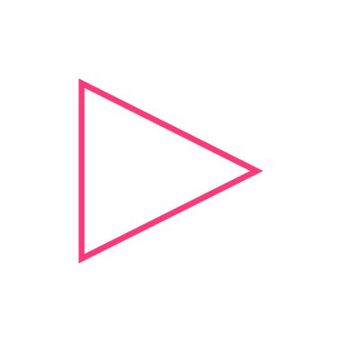 ok simgesinin vektör illüstrasyonu 