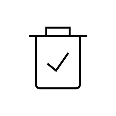 Navigasyon simgesi vektör çizim logosu     