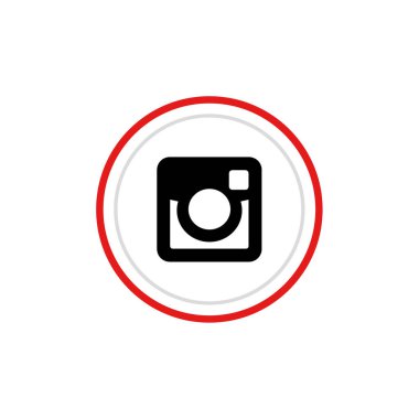 resim kamerası simgesi, sosyal medya logosu