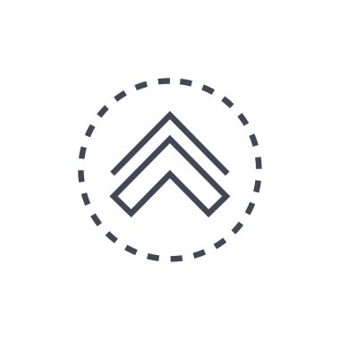 Yükleme ok simgesi vektör çizim     