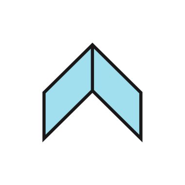 Basit bir simgenin vektör illüstrasyonu