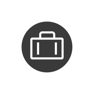 evrak çantası ikonu vektör illüstrasyonu 