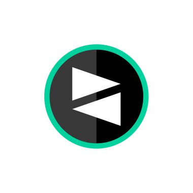 soyut yaratıcı logo simgesi tasarımı, vektör şablonu             