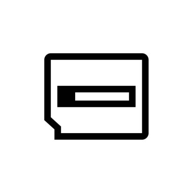 Kablolar modern simge, vektör illüstrasyonu