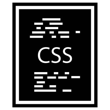 Web Geliştirme basit simgesi, vektör illüstrasyonu