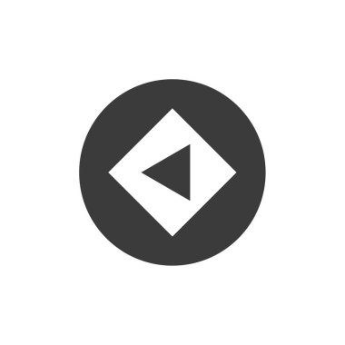 ok simgesi vektör illüstrasyonu 