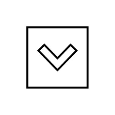 ok, web simgesi basit illüstrasyon