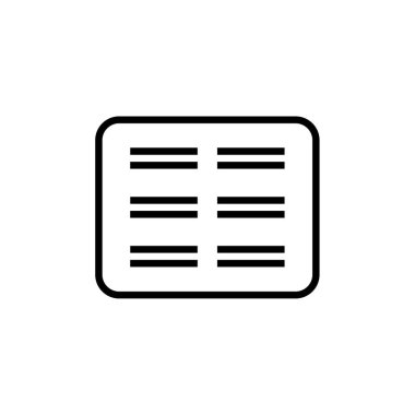 wirefram simgesi vektör illüstrasyonu