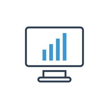bilgisayar simgesi vektör illüstrasyonu