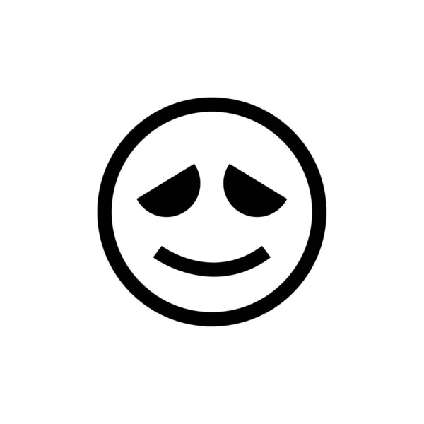 Emoji Icon Face Expression Emotion Symbol Vector Illustration — Stock Vector